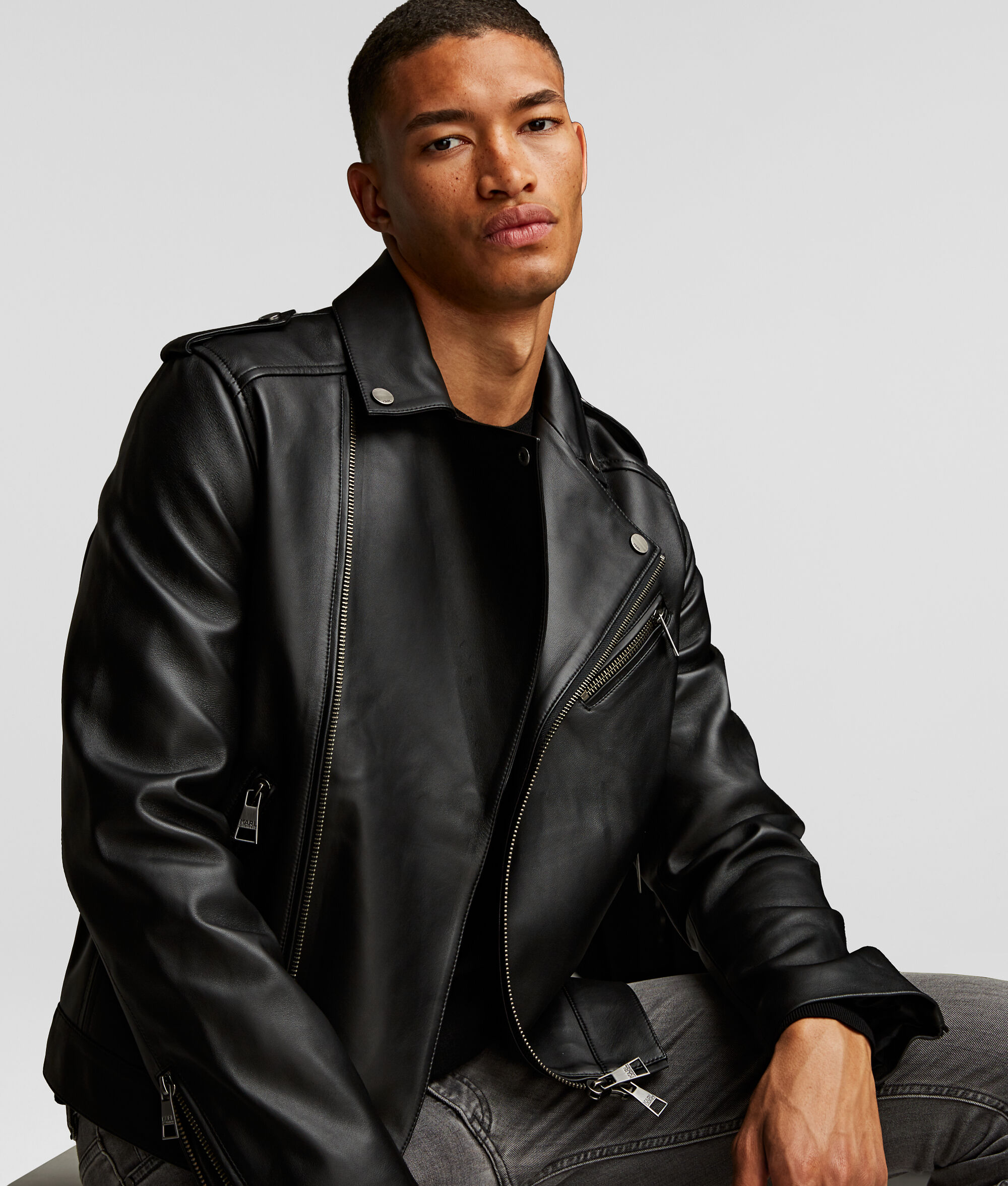 (image for) User-Centric LEATHER BIKER JACKET